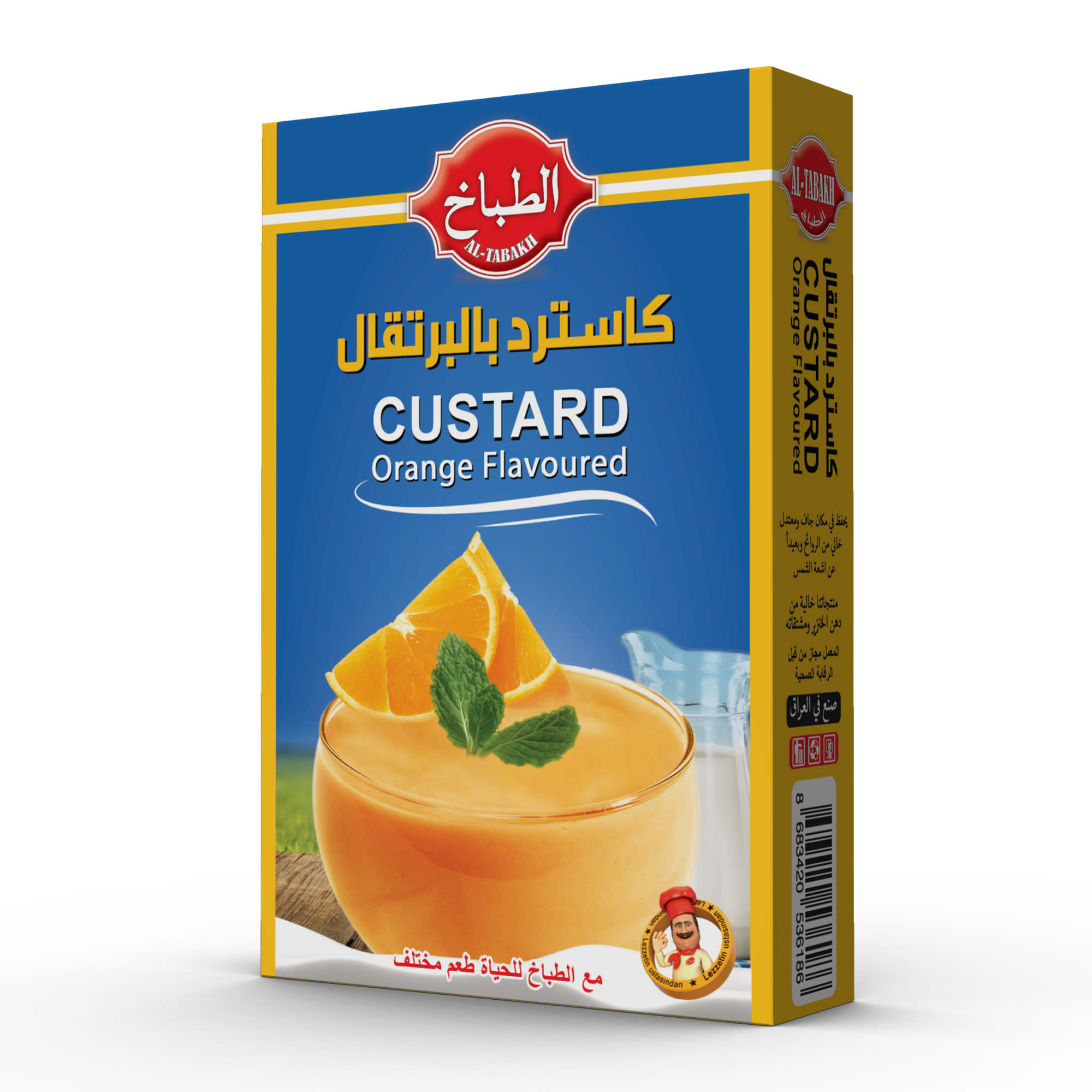 Portakallı muhallebi
